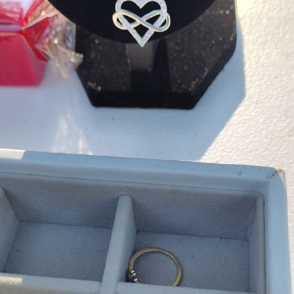 Silver Heart Knot Earrings